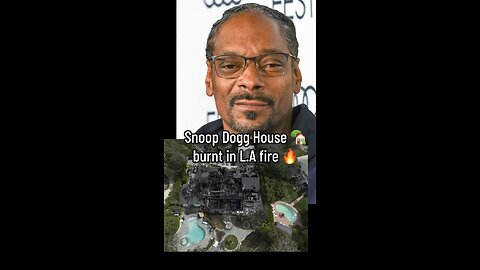 Snoop Dogg's House Destroyed in LA Fires