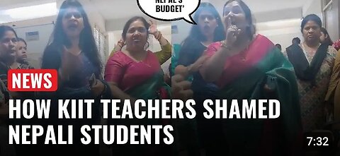 KIIT University Teachers viral video