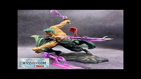 Hot One Piece 10cm Anime Figure GK Roronoa Zoro Three-blade Sa-maximum Manga Review