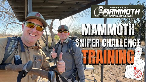We Weren't Ready for This... Mammoth Sniper Challenge