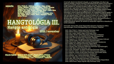 Hangtológia III. (2025) - Hangos antológia