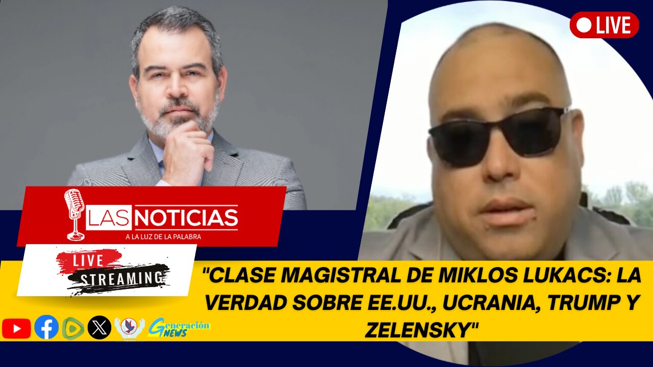 "Clase Magistral de Miklos Lukacs: La Verdad sobre EE.UU., Ucrania, Trump y Zelensky"