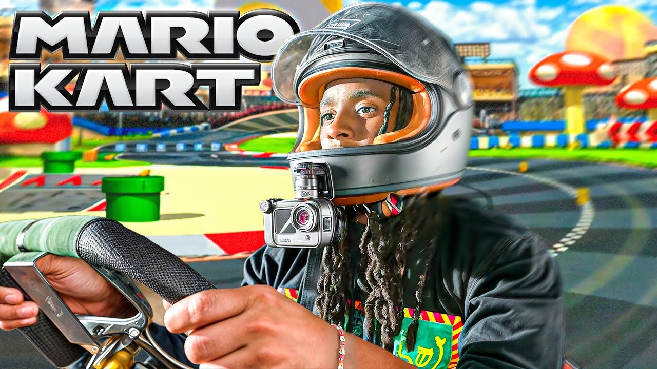 WE PLAYED MARIO KART IN REAL LIFE!