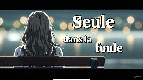 CHANSON FRANÇAISE TRISTE seule dans la foule