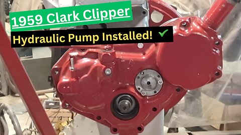 1959 Clark Clipper Forklift - Hydraulic Pump Rebuild, Valve Install, and Head Gasket Drama!