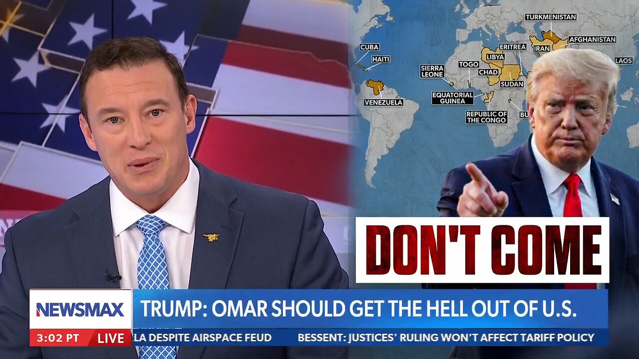 Carl Higbie ⚡ Omar should get the hell out of our country.