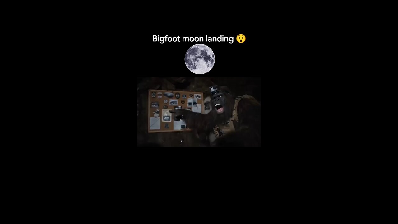 Bigfoot moon landing