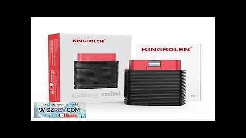 KINGBOLEN OBD2 Scanner Bluetooth Ediag Mini Car Fault Diagnostic Instrument Oil SAS Review