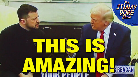 HILARIOUS Deep Fake Video Of Trump-Zelensky Meeting!