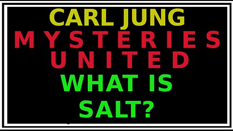Jung’s Mysterium Coniunctionis: Salt’s Hidden Truth EXPOSED! | Pitt’s Take (Sept 29, 2025)