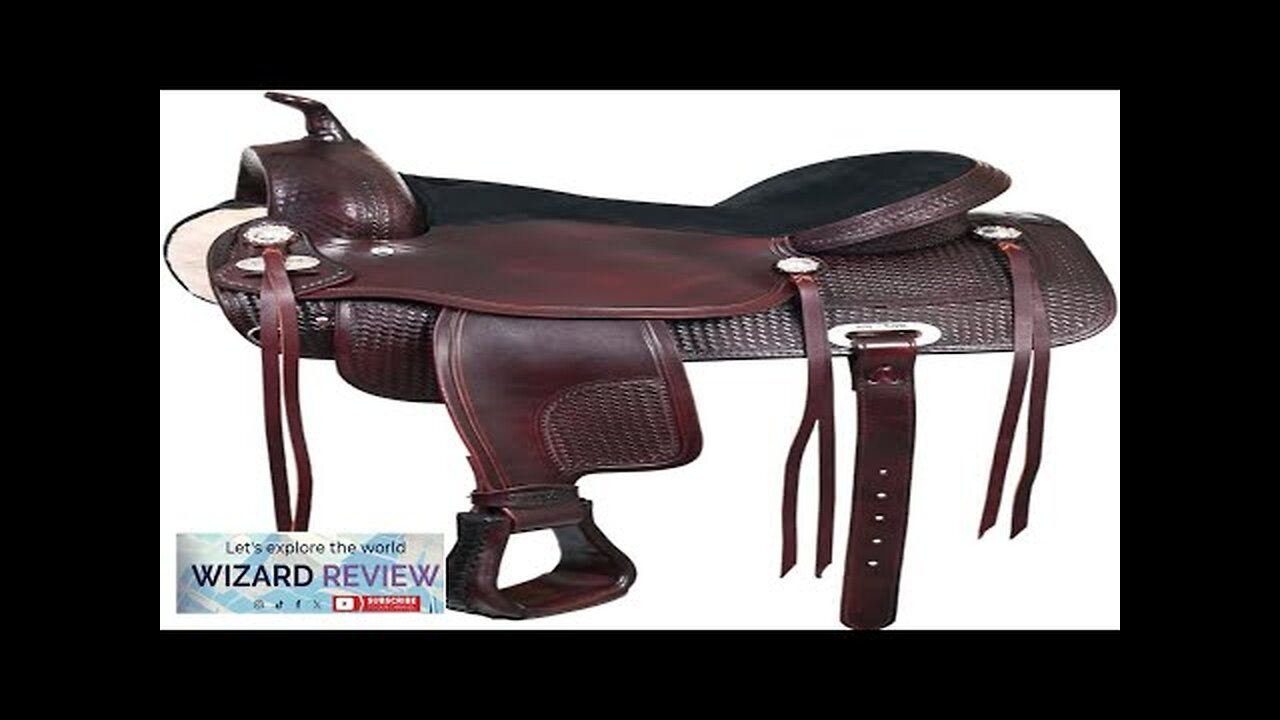 HILASON Western Horse Saddle American Leather Treeless Trail Horse Saddle Review