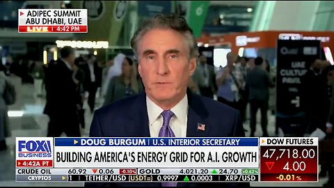 U.S. Sets Record in Domestic Oil Production, Burgum Confirms