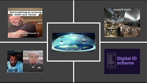 MYSTERIOUS TIKTOKS - FLAT EARTH - DUMBS - FAKE FOOD - DIGITAL ID