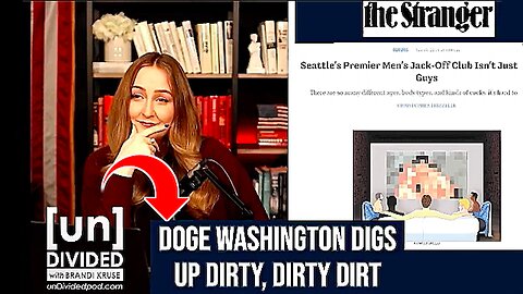 DOGE Washington || Reveals Taxpayer Money Funding "Masturbation" Club !!