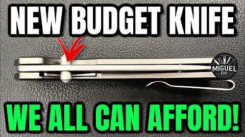 A VERY COOL KNIFE ON THE DL!! It's Going In My Pocket! - CJRB Kain