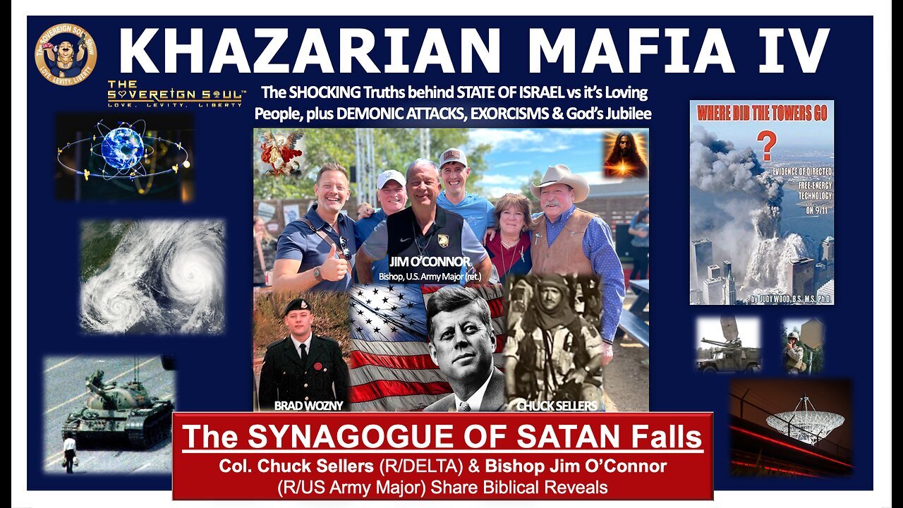 KHAZARIAN MAFIA PT4 / THE SYNAGOGUE OF SATAN FALLS