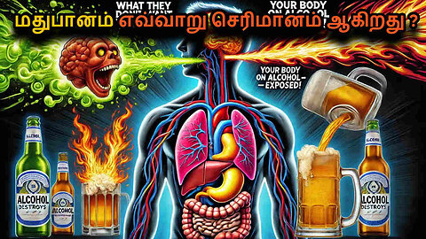 Alcohol Digestion vs Food in Tamil | Hidden Facts About Alcohol in the Body