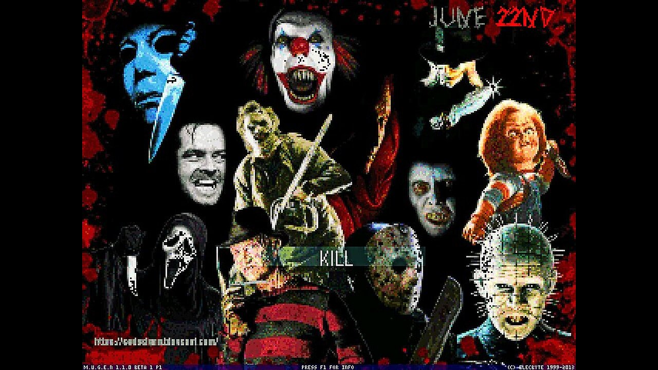 JUNE 22ND (Mugen) (Gameplay - Commentary)