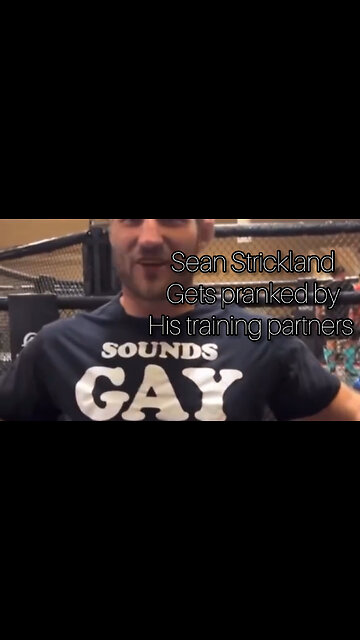 Paul Felder & other training partners prank Sean Strickland