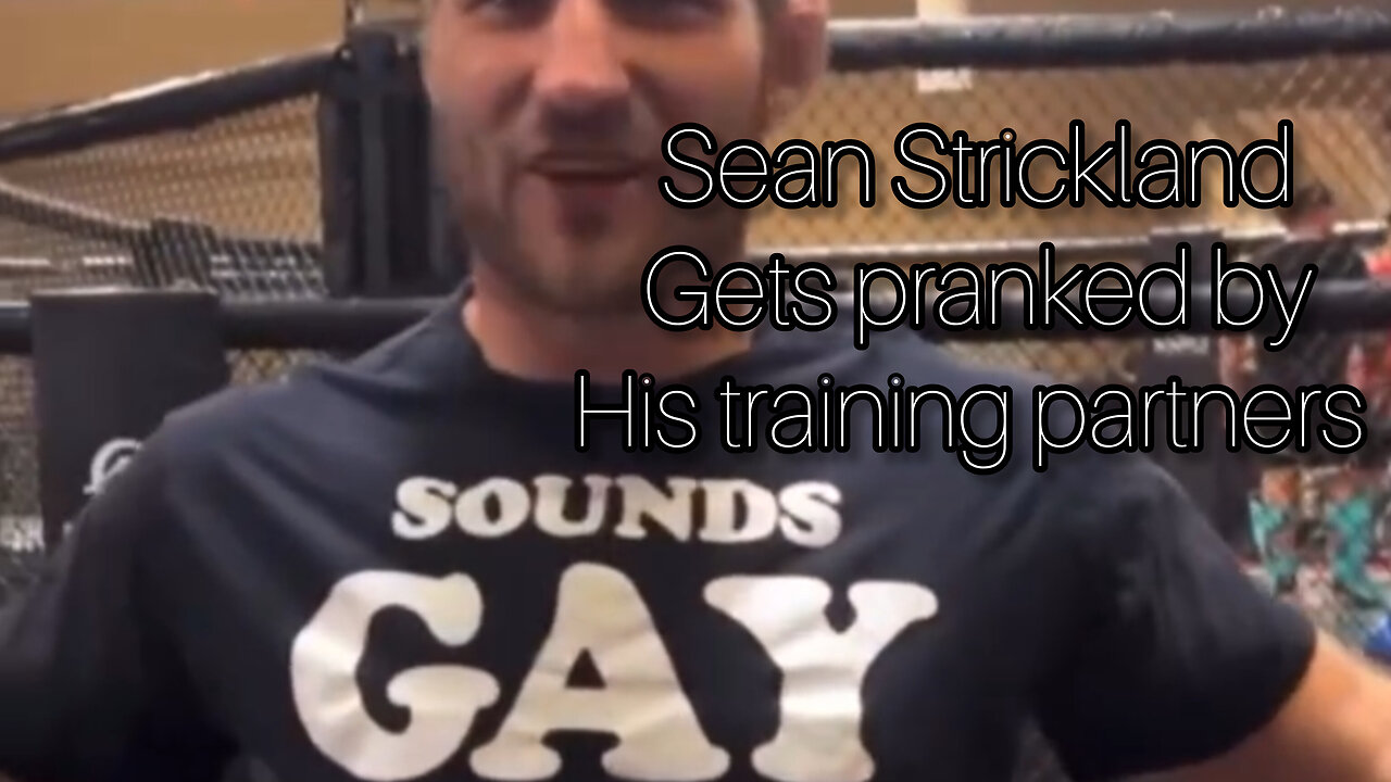 Paul Felder & other training partners prank Sean Strickland