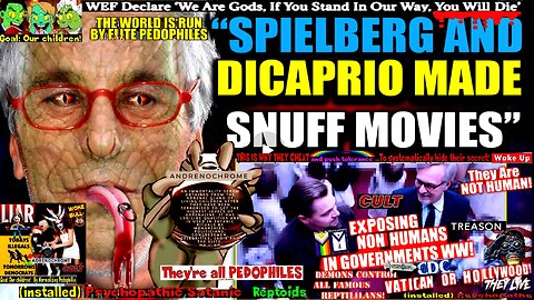 Epstein Victim Testifies: Steven Spielberg and Leonardo DiCaprio 'Made Snuff Films' For VIPs