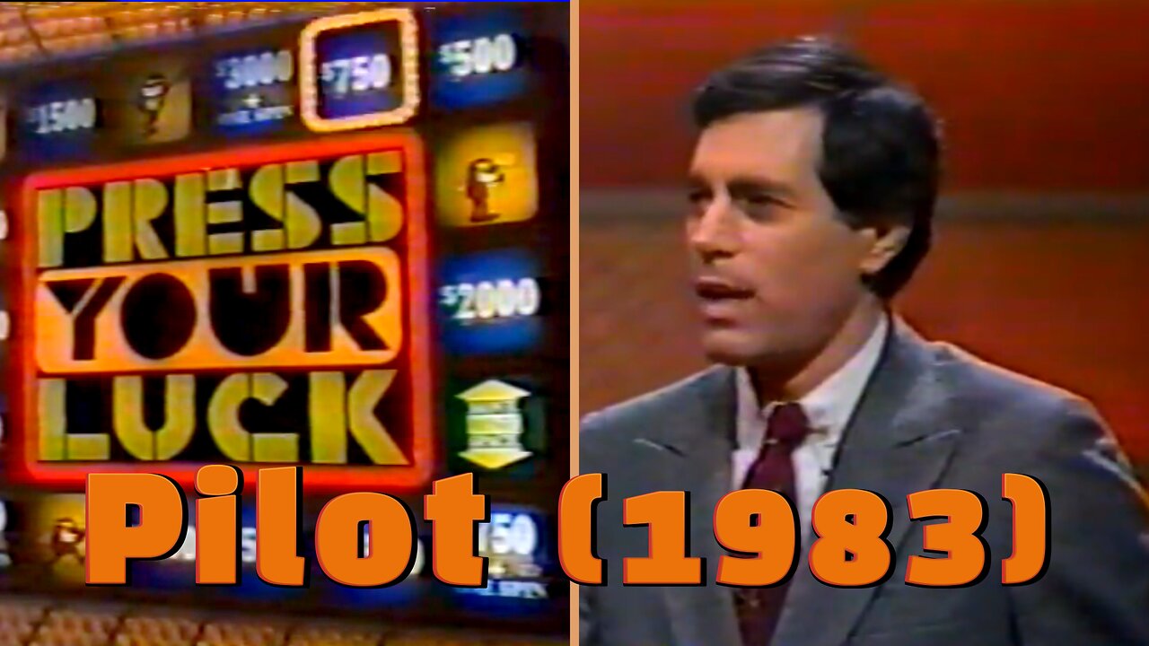 Press Your Luck (1983 Pilot) Peter Tomarken’s First Whammy Showdown!