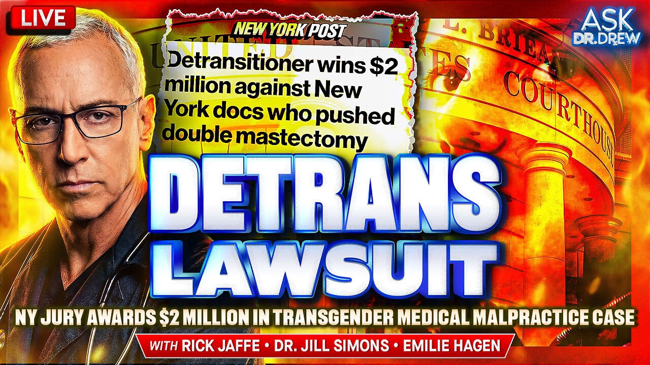 16YO Trans Surgery Lawsuit: Fox Varian Wins $2M Medical Malpractice Case After Surgery Left Her "Disfigured For Life" w/ Attorney Rick Jaffe & Dr. Jill Simons + Strange Tattoo Details In Epstein Files w/ Emilie Hagen – Ask Dr. Drew
