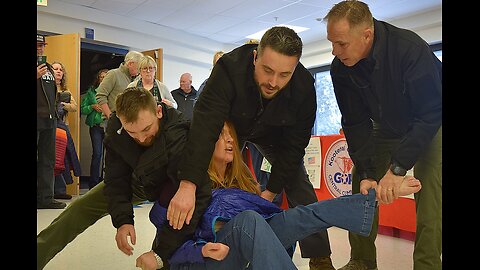 Woman disrupts event dragged out of Kootenai County Republican town hall event in Coeur d’Alene