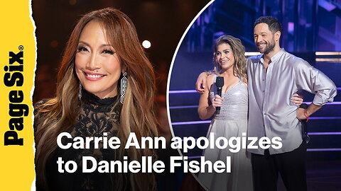 'DWTS' judge Carrie Ann Inaba apologizes to Danielle Fishel for body comment