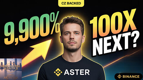 CZ-Backed Aster Crypto Did 9,900% - 100x Potential in 2025?