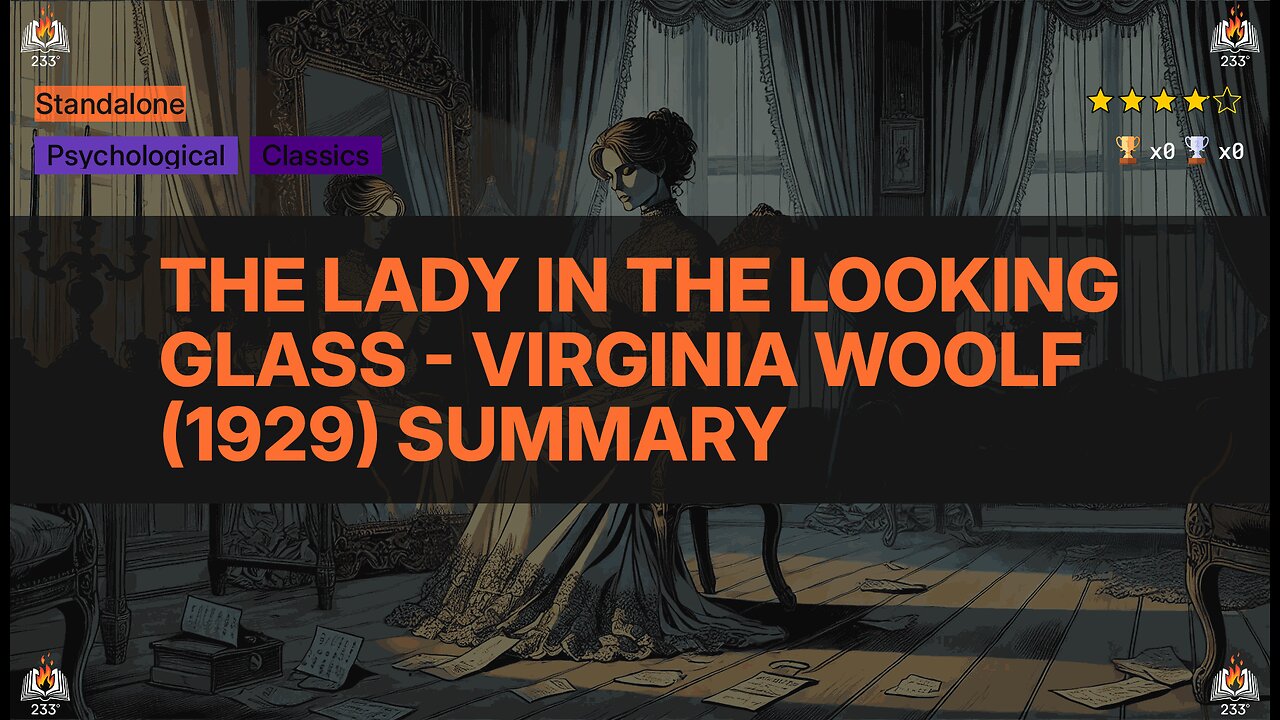 The Lady in the Looking Glass - Virginia Woolf (1929) Summary
