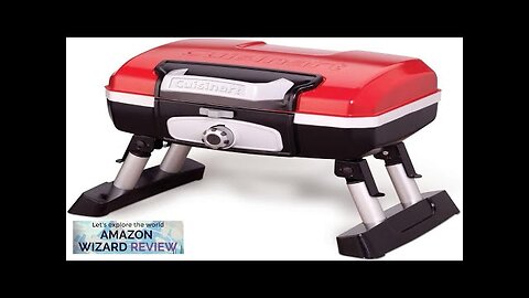 Cuisinart CGG-180T Petit Gourmet Portable Tabletop Propane Gas Grill Red 17.6 x Review