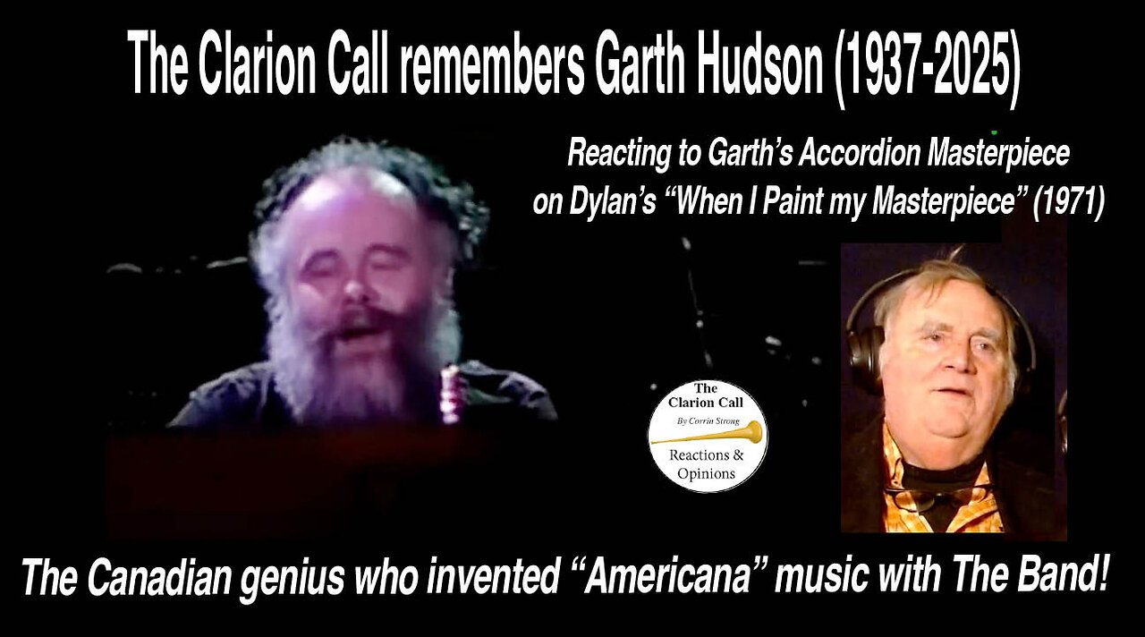 Remembering Garth Hudson' and his accordion masterpiece! Reacting to The Band doing a Dylan Classic