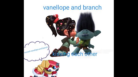 Vanellope kisses branch