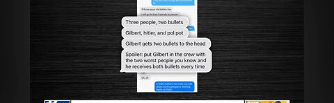 Democrat SCUM EXPOSED. TEXTING ABOUT ASSASSINATION!!