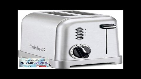 Cuisinart CPT-160 Metal Classic 2-Slice Toaster Brushed Stainless Review