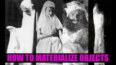 How To: Materialize Objects Out of Thin Air & Examples of Telekinesis