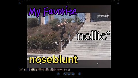 Clive Dixon nollie noseblunt