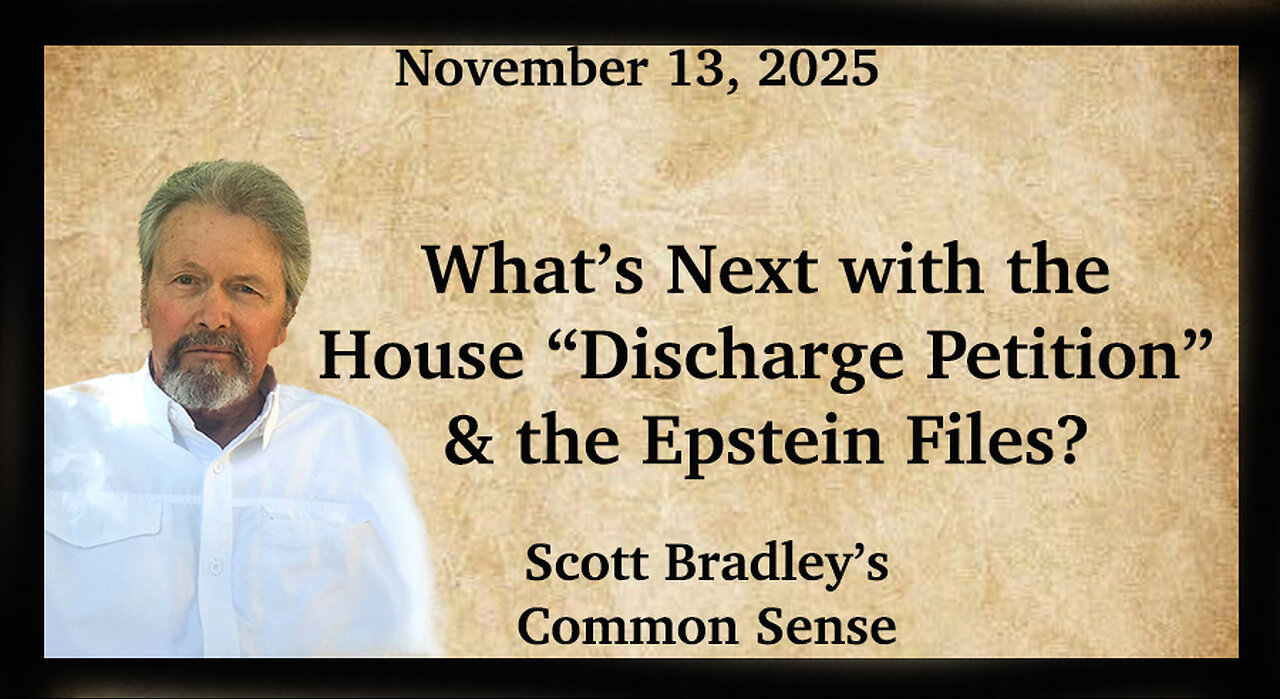 What's Next with the House "Discharge Petition" & the Epstein Files
