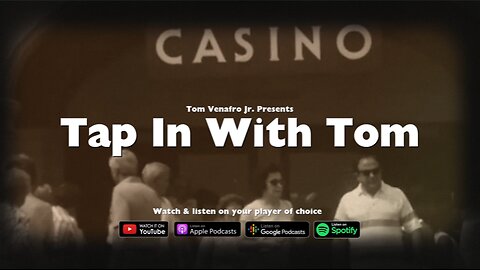 Tap In With Tom #003 - Between Law and Lifestyle, Nick Bruno