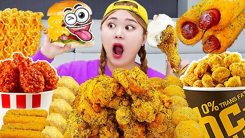 MUKBANG🍗 BHC BBURINKLE CHICKEN🍗 COLLECTION
