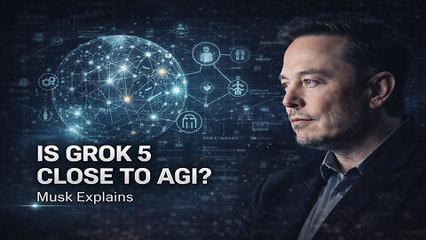 Elon Musk Says Grok 5 Might Reach AGI 😱 | Is This the Moment AI Crosses the Line?
