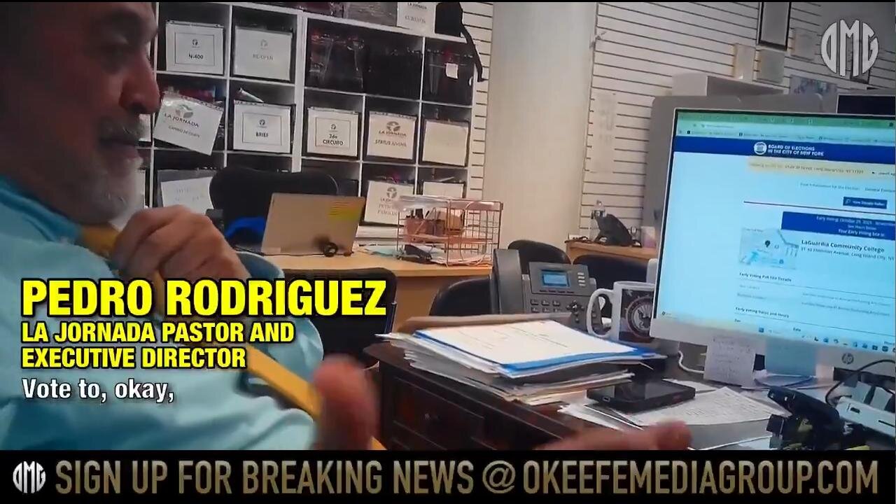 James O’Keefe caught NGO teaching illegals how to vote Zohran Mamdani as Mayor