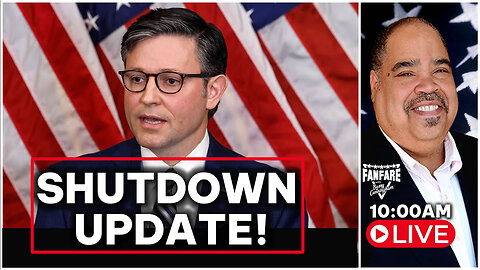 BREAKING NEWS: SPEAKER OF THE HOUSE MIKE JOHNSON GIVES GOVERNMENT SHUTDOWN UPDATE!
