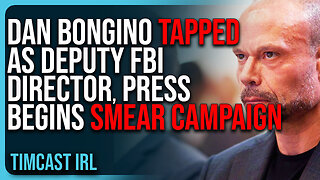 Dan Bongino TAPPED As Deputy FBI Director, Corporate Press Begins SMEAR Campaign, They’re TERRIFIED