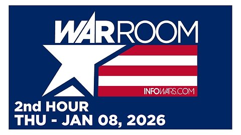 WAR ROOM [2 of 3] Thursday 1/8/26 • PROTESTERS CLASH WITH ICE - News, Reports & Analysis • Infowars