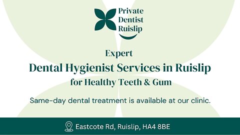 Professional Dental Hygienist in Ruislip – Book Your Cleaning Today!