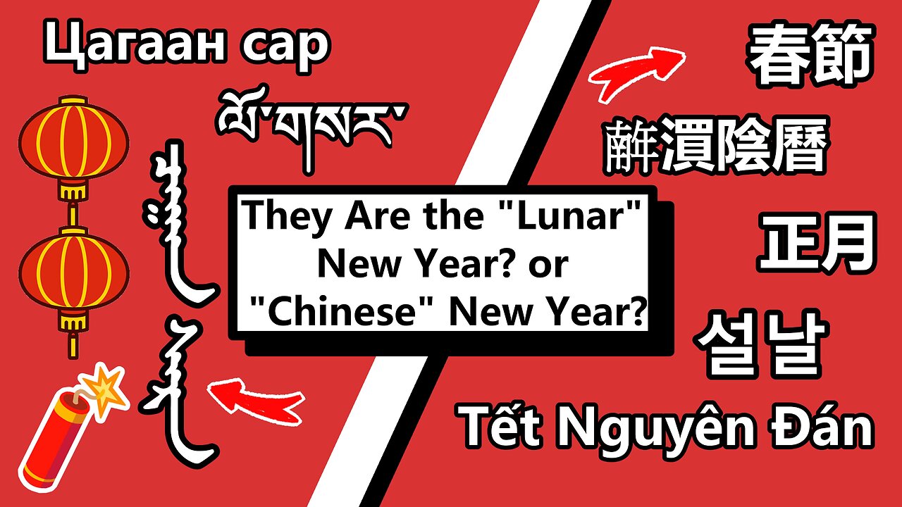 "Chinese" New Year, "Lunar" New Year, Which Term Is Better? | Lunisolar New Year | Spring Festival