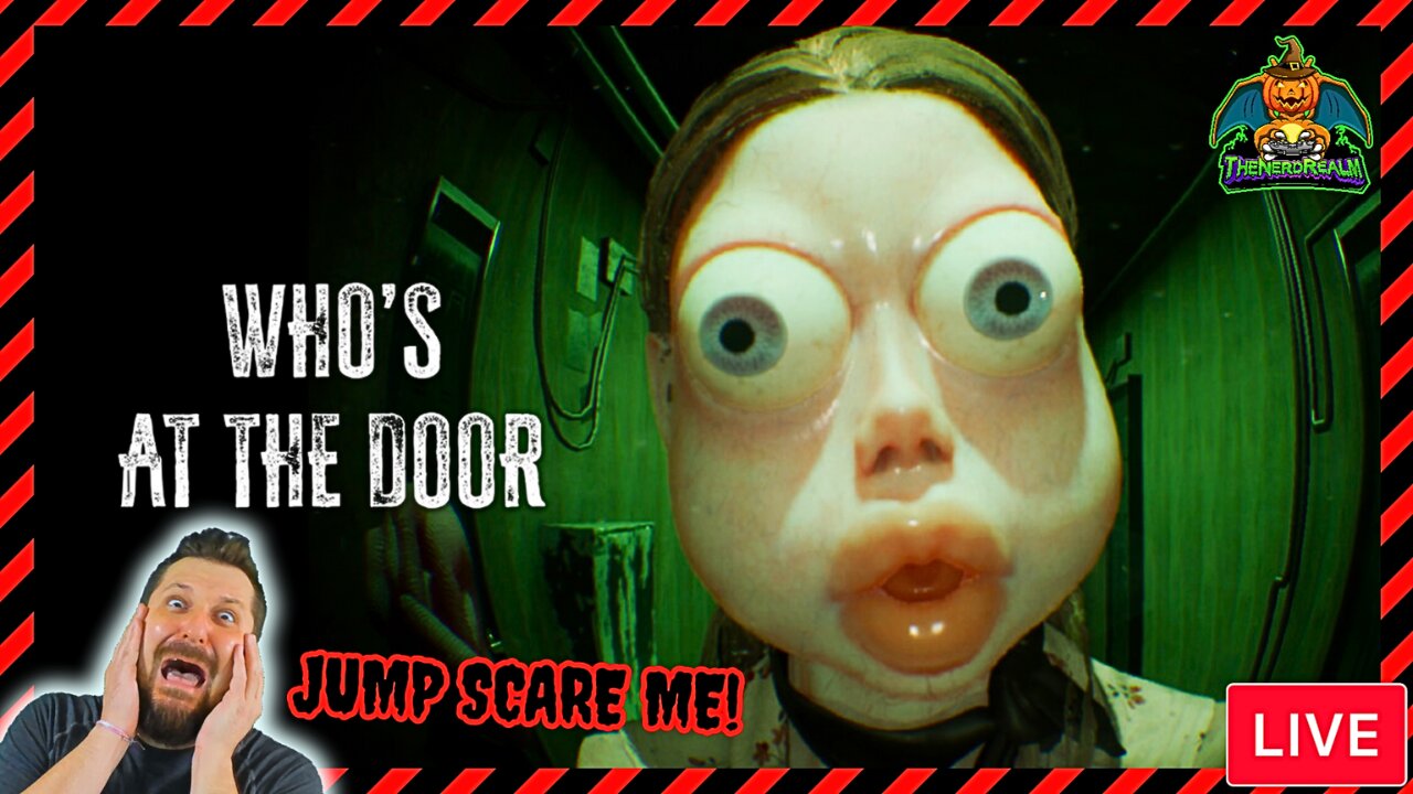 Who's at the Door | Jump Scare Alerts On! Scare Me! | Halloween Month