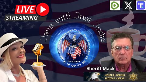 Java with Just Jodie Featuring Sheriff Mack! Live at 2pm!